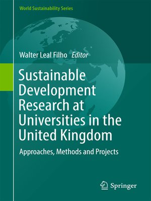 cover image of Sustainable Development Research at Universities in the United Kingdom